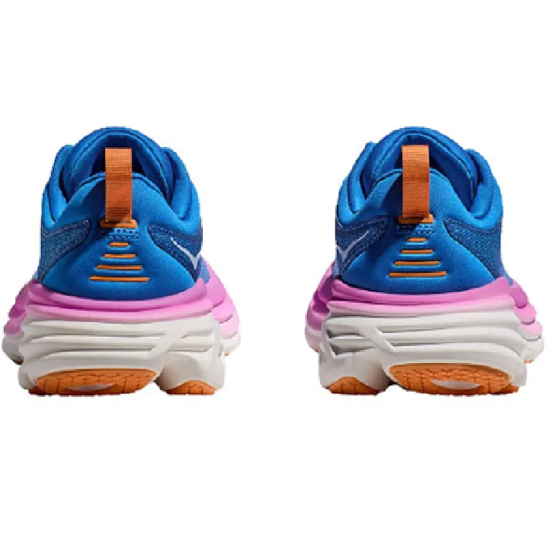 Hoka One One Women's Bondi 8 Costal Sky/All Aboard-4